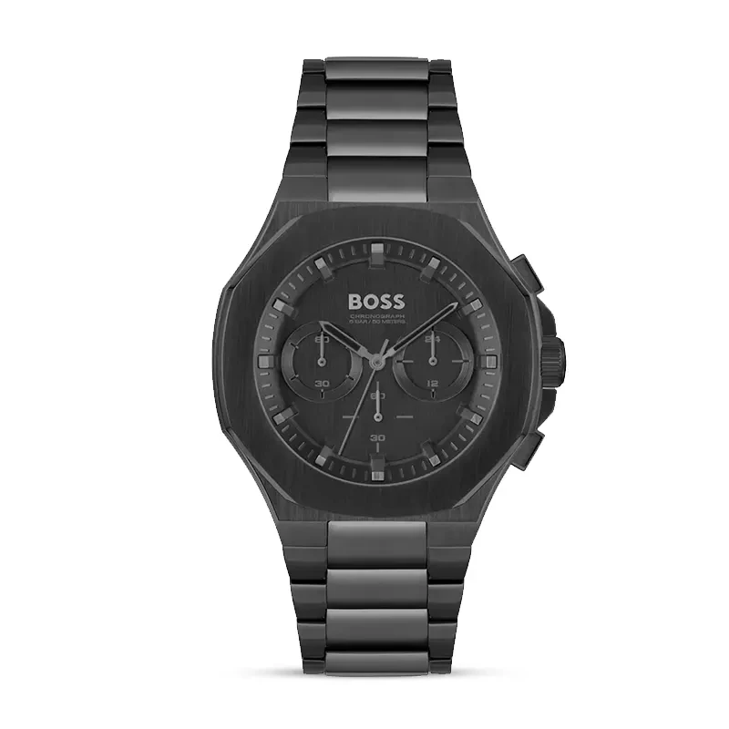 Hugo Boss Taper Chronograph Black Dial Men's Watch | 1514088